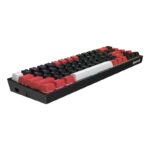 Castor Pro 68Key Wireless Red|Black|White KeyCap Bluetooth RGB Red Switch - Black|Red - Image 4