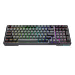 BREAGI PRO K688 98+1 Gasket Wireless Mechanical Keyboard (Triple Mode, RGB, Hot-Swappable, Cream Linear Switches) - Image 3