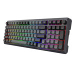 BREAGI PRO K688 98+1 Gasket Wireless Mechanical Keyboard (Triple Mode, RGB, Hot-Swappable, Cream Linear Switches) - Image 4