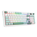 K719WGB GALATIN RGB PRO Full sized Wireless Gaming Keyboard - White