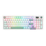 K719WGB GALATIN RGB PRO Full sized Wireless Gaming Keyboard - White - Image 2
