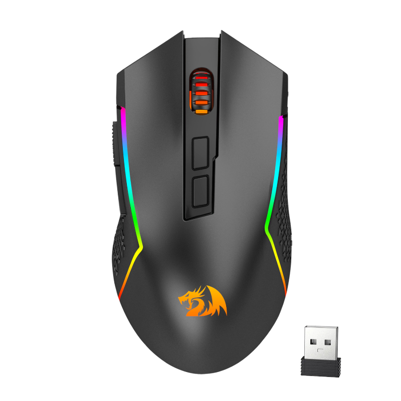 RD-M693-RGB_wr_01 Trident Pro 8000DPI RGB Gaming Mouse - Black - Image 1
