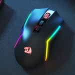 Trident Pro 8000DPI RGB Gaming Mouse - Black - Image 6
