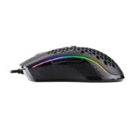 STORM 12400DPI 7 Buttons|Ergonomic Design|P3327 Optical Sensor|Lightweight Body|RGB Backlit gaming Mouse - Black - Image 4
