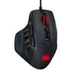 Aatrox 6200DP RGB MMO Gaming Mouse - Black