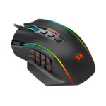 PERDICTION 4 12400DPI RGB MMO Ergo Gaming Mouse - Black - Image 4