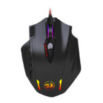 IMPACT 12400DPI MMO Gaming Mouse - Black