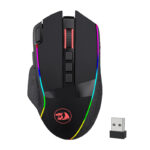 Enlightment 19000DPI RGB Wireless Gaming Mouse - Black