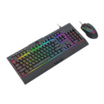 S136 Gaming Keyboard and Mouse Combo-Black - Image 3