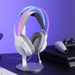 SCREAM Over-Ear RGB Gaming Headset - White - Image 3