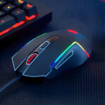 M616 TRIDENT 10000DPI RGB Gaming Mouse - Black - Image 3