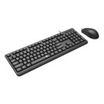 BS-7543 Wired Keyboard and Mouse Combo - Black - Image 2
