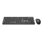 BS-7543 Wired Keyboard and Mouse Combo - Black - Image 4