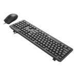 BS-7543 Wired Keyboard and Mouse Combo - Black - Image 5