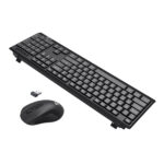 BS-8343A Wireless Keyboard and Mouse Combo - Black - Image 5