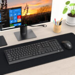 BS-8343A Wireless Keyboard and Mouse Combo - Black - Image 7