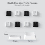 K632 HORUS Mini 60% RGB Wired Gaming Keyboard – White - Image 4