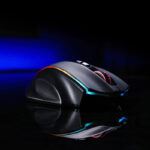 VAMPIRE ELITE Wireless 16000DPI|8 Button|Ergonomic Design|P3335 Optical Sensor|Type-C Cable|RGB Backlit Gaming Mouse - Black - Image 4