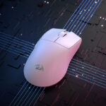 M916 PRO 1K 3-Mode Wireless Gaming Mouse - Pink - Image 3