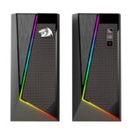 2.0 Satellite Speaker ANVIL 2 x 3W RGB USB|Aux Gaming Speaker - Black - Image 2