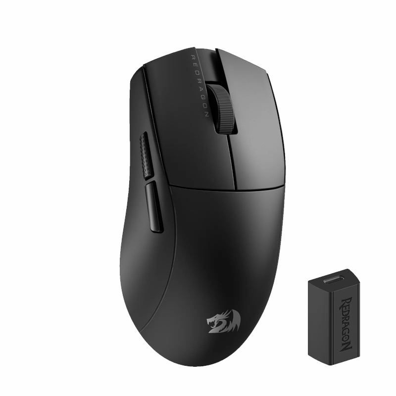 RD-M916-PRO-4K_wr_01 M916 PRO 4K 3-Mode Wireless Gaming Mouse - Black - Image 1