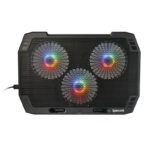 Dual USB 3 Fan RGB Gaming Notebook Stand - Image 4