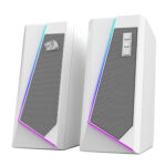GS20W ANVIL 3W 2.0 RGB Stereo Desktop PC Speakers - White