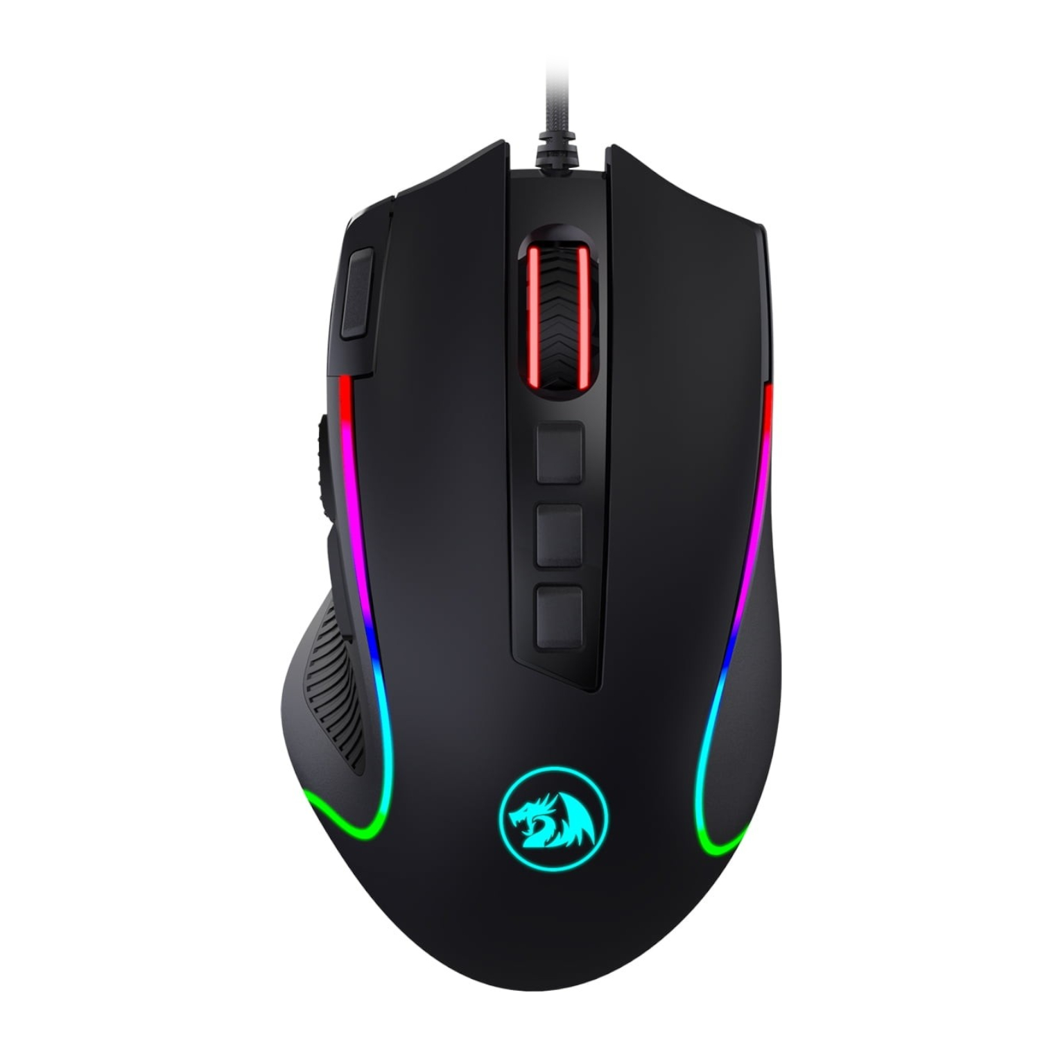 RD-M612-RGB_Redragon-PREDATOR-4000DPI-RGB-Ergo-Gaming-Mouse-–-Black_wr_01a PREDATOR 4000DPI RGB Ergo Gaming Mouse - Black - Image 1