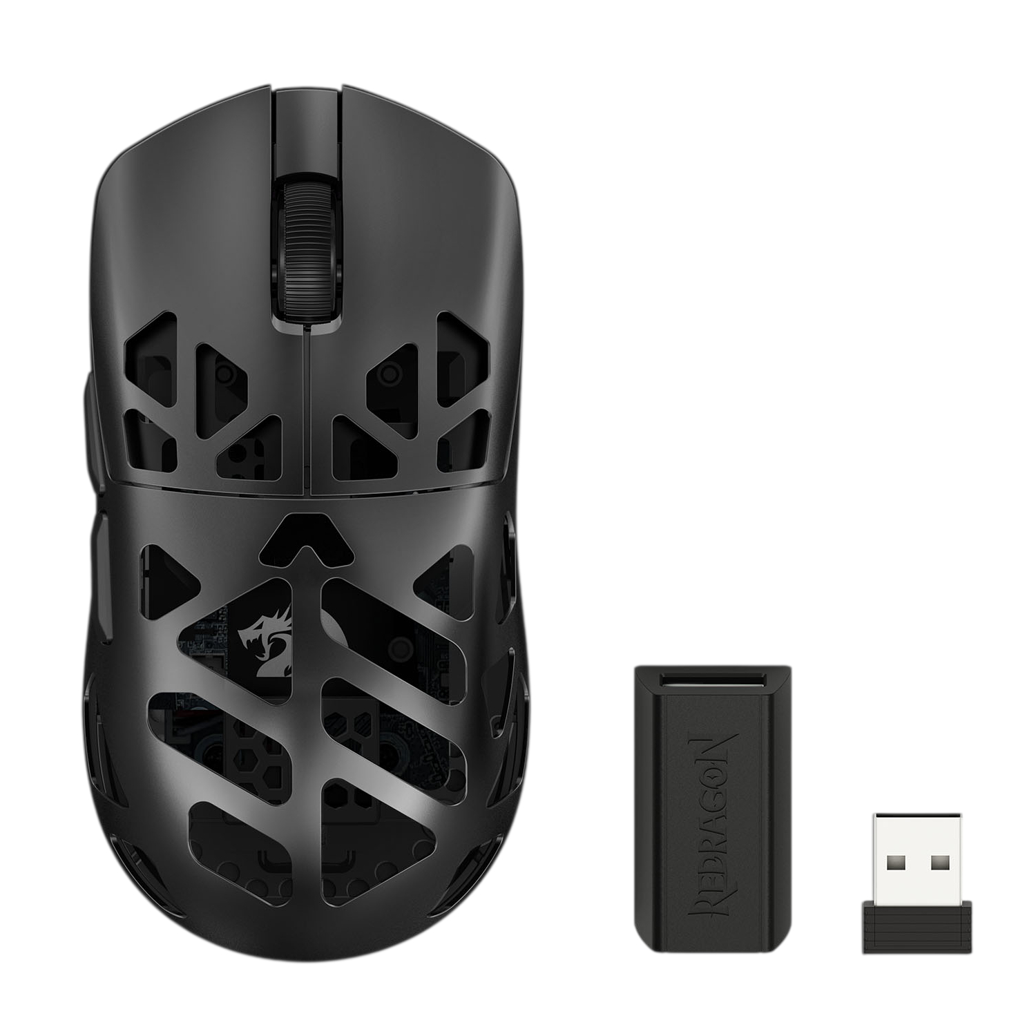 RD-M997-ULT_Redragon-M997-ULT-PRISM-ULTRA-26000-DPI-Wireless-Mouse-Black_wr_01a M997-ULT PRISM ULTRA 26000 DPI Wireless Mouse - Black - Image 1