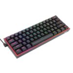 K616 FIZZ Pro 61-Key RGB Mechanical Gaming Keyboard – Black (60%, RGB, Wireless/Wired, Hot-Swappable) - Image 5