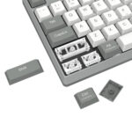 BK-7485 Wireless Office Keyboard - Grey - Image 8