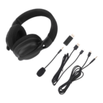 H819 QUAD AIR Wireless Gaming Headset - Black - Image 7