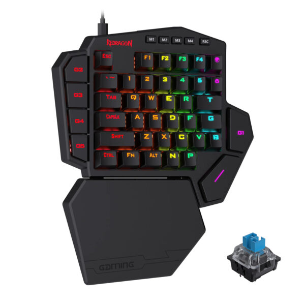 K585 DITI ELITE PRO RGB 40% Wireless Mechanical Gaming Keyboard - Blue Switches