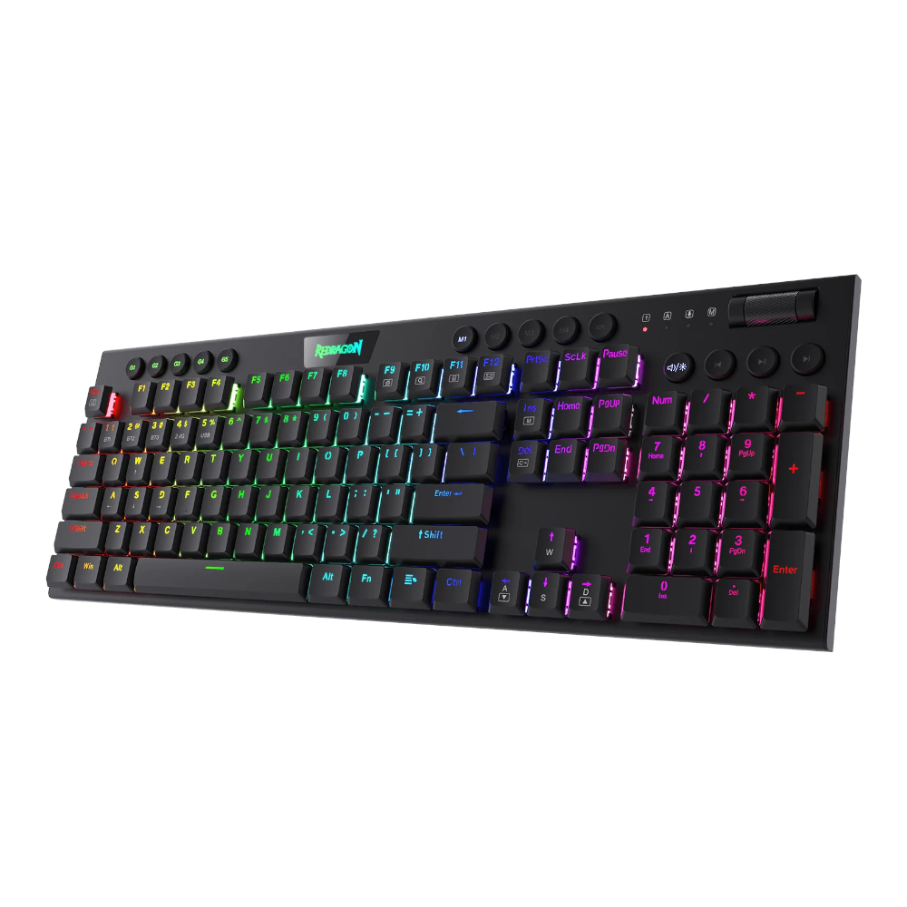 RD-K618RGB-PRO_wr_01 MECHANICAL HORUS PRO Wireless Gaming Keyboard - Image 1