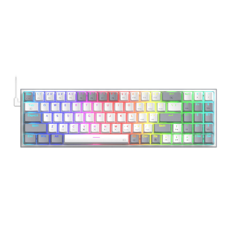 RD-K628WG-RGB_wr_01 MECHANICAL Pollux Wired Gaming Keyboard - Image 1
