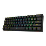 DRAGONBORN Wired Mechanical Keyboard RGB 67Key Design - Black - Image 2