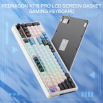 K719WGB GALATIN RGB PRO Full sized Wireless Gaming Keyboard - White - Image 4