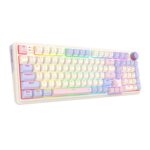 K768 EISA 100 RGB Wireless Gaming Keyboard - Lilac - Image 2