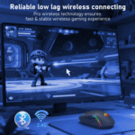 NAGA RGB 10000DPI Wireless Mouse- Black - Image 6