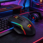 TAIPAN MAX 12000DPI Wireless Gaming Mouse - Black - Image 7