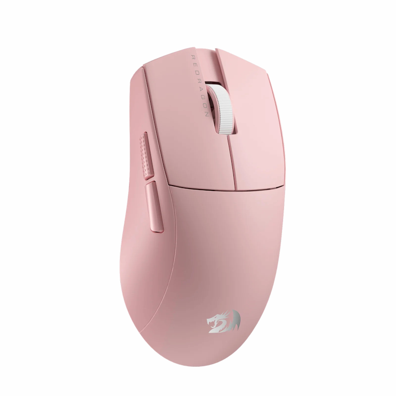 RD-M916P-PRO-1K_wr_01 M916 PRO 1K 3-Mode Wireless Gaming Mouse - Pink - Image 1