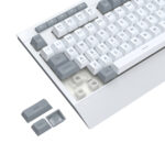 S151 Wired RGB Gaming Keyboard and Mouse Combo - White and Grey - Image 4