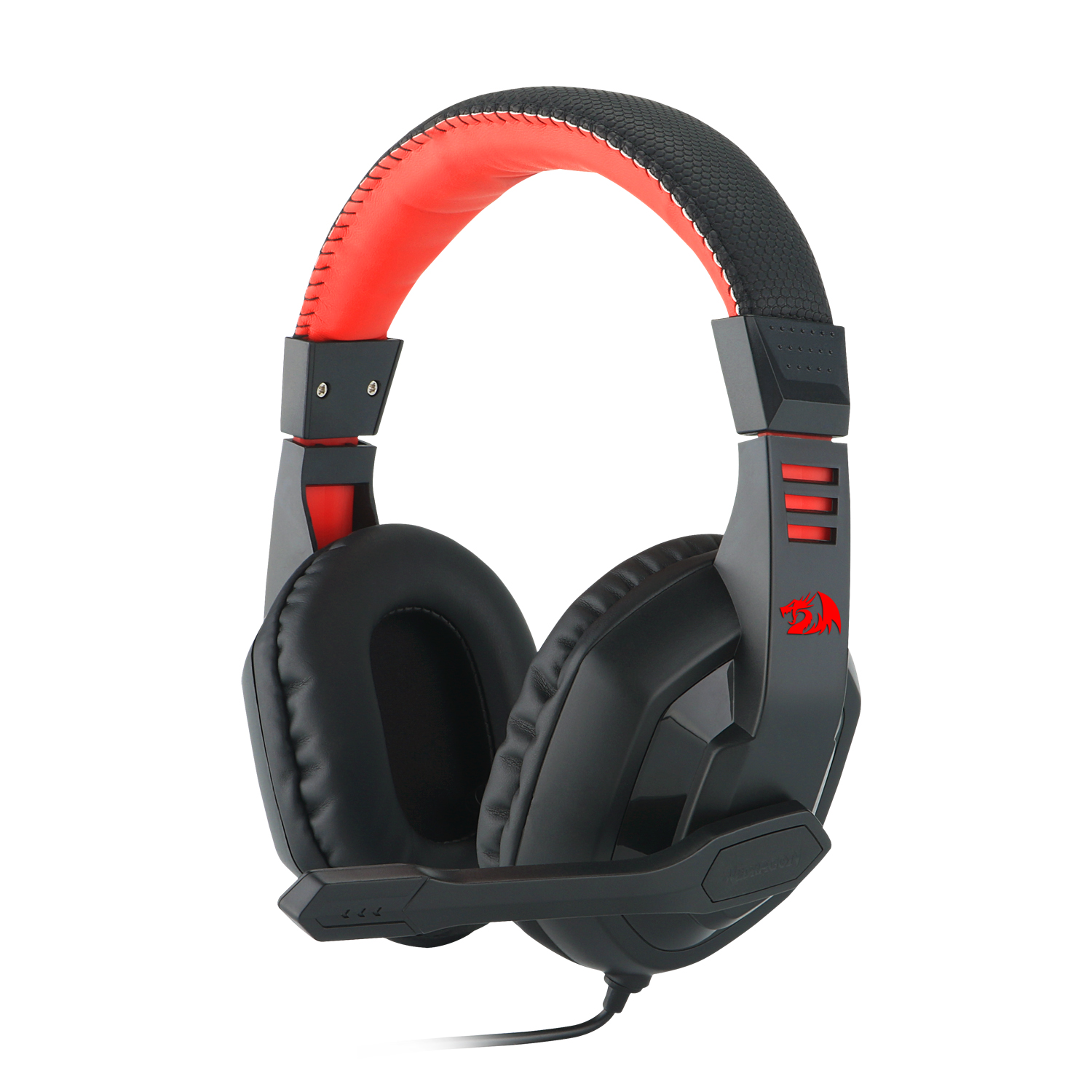 H120-1 Over-Ear ARES Aux Gaming Headset - Black - Image 1