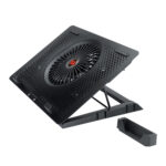 Dual USB 5 Fan RGB Gaming Notebook Stand - Image 4