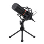BLAZAR Cardioid USB Gaming Mic and Tripod - Black - Image 3