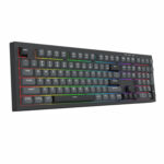 CRUX Membrane Gaming Keyboard - Black - Image 3