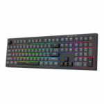 CRUX Membrane Gaming Keyboard - Black - Image 4