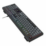 CRUX Membrane Gaming Keyboard - Black - Image 5