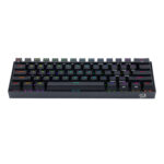 DRACONIC PRO Mechanical 61 Key|Bluetooth 5.0|RGB 9 Colour Modes|Rechargable Battery|Type-C Charging Cable Gaming Keyboard - Black