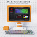 MECHANICAL AZURE Wireless Gaming Keyboard - Image 7